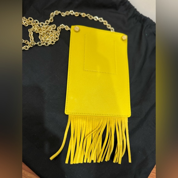 Maje bag yellow maje small leather goods jaune tu. - Picture 6 of 7